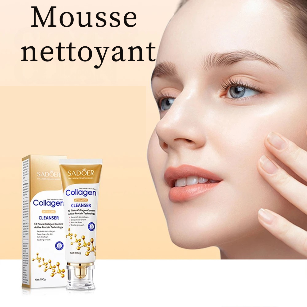 Mousse Nettoyant au Collagène 100g - JOUVENCE COREENNE