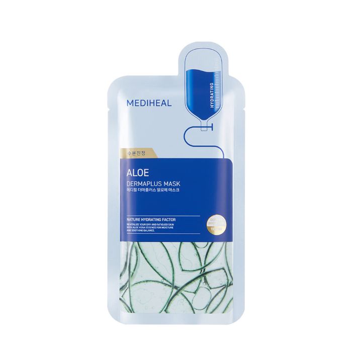 MEDIHEAL Dermaplus Masque à l'Aloès 22 ml X 10ea - JOUVENCE COREENNE