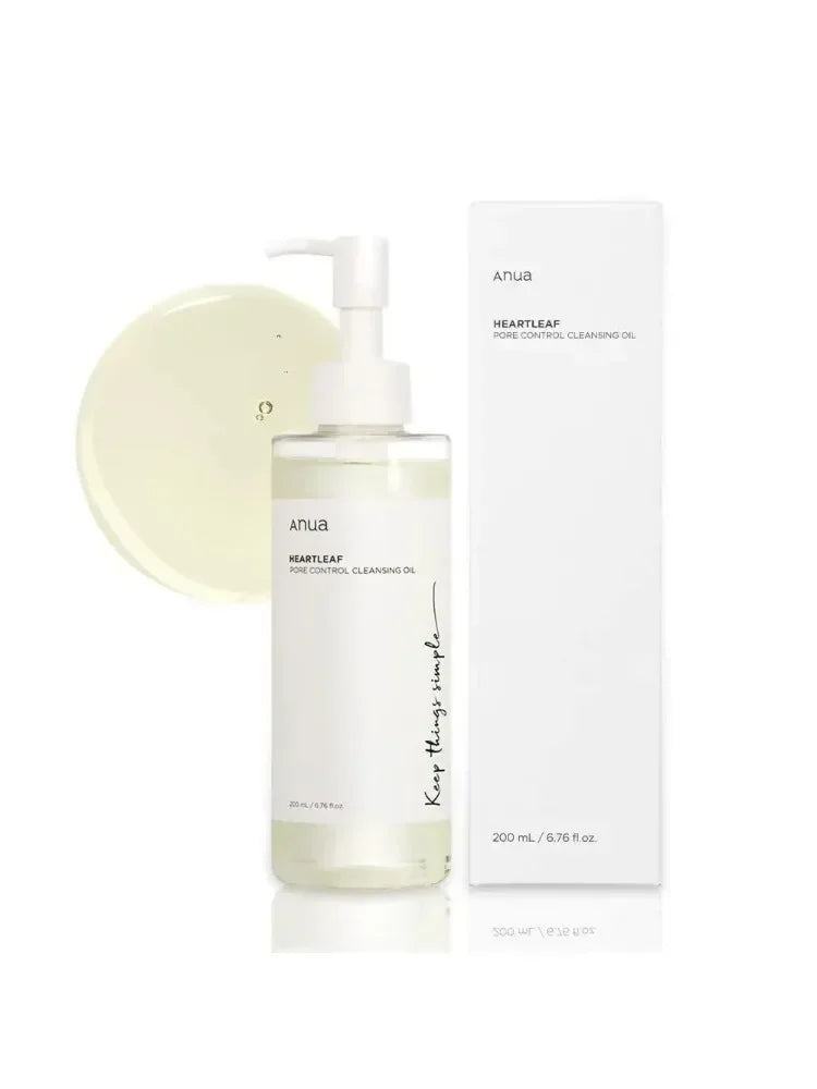 Huile nettoyante pour le visage ANUA, soin coréen pour la peau, démaquillant, - JOUVENCE COREENNE