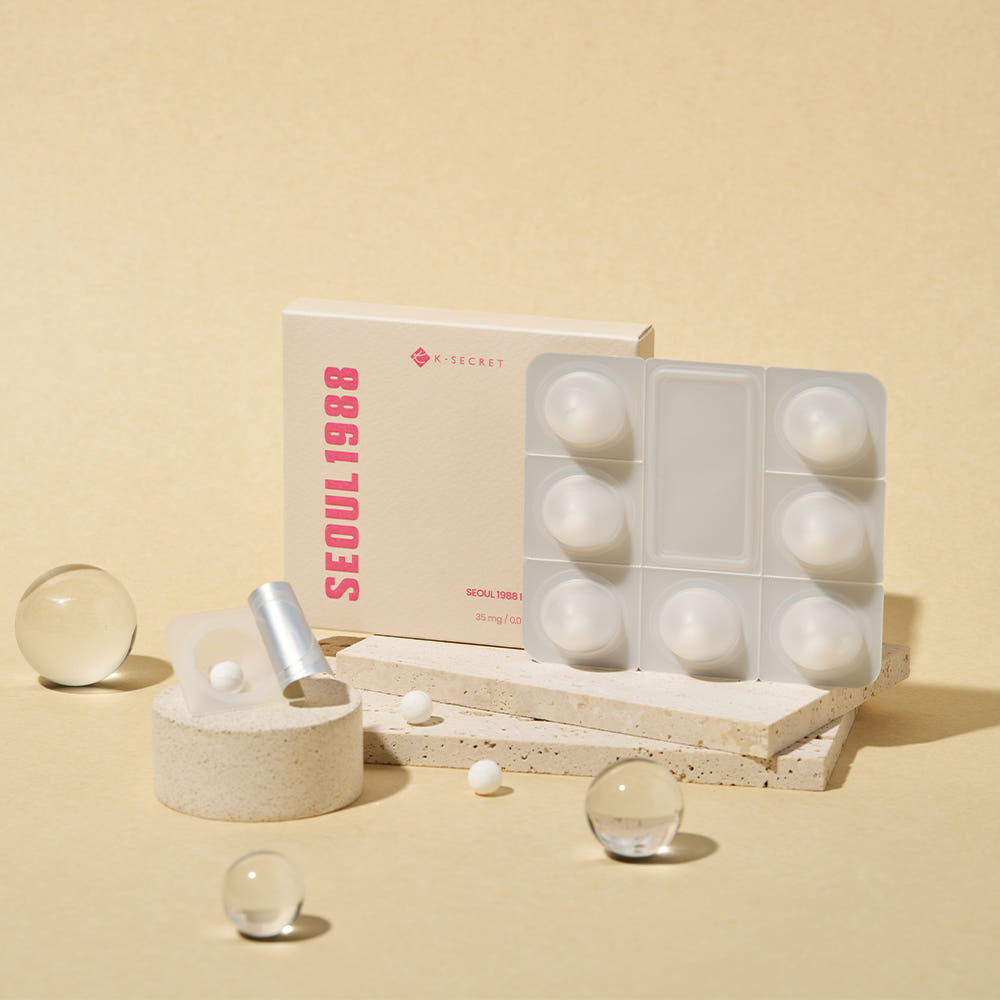 K-SECRET SEOUL 1988 ballon de boost : COLLAGEN 100% 35mg X 7ea - JOUVENCE COREENNE