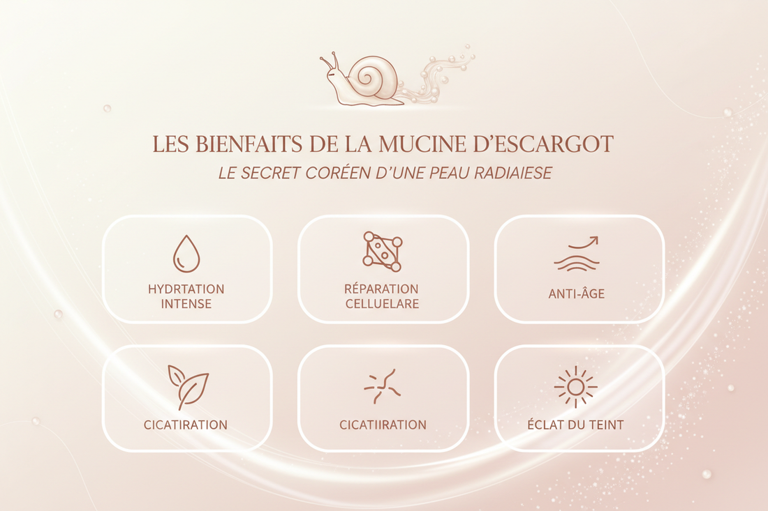 Les Bienfaits de la Mucine d'Escargot : L'Ingrédient Star de la K-Beauty