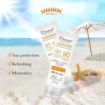 Facial Body Sunscreen Waterproof SPF 90+UV Sun Cream Sunblock Skin Protective Cream Anti Sun Facial Seaside Protection Cream - JOUVENCE COREENNE