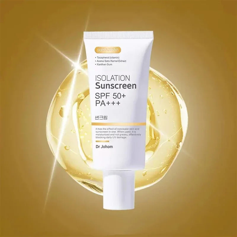 Crème solaire SPF 50+ longue durée et imperméable, hydratante, non collante, résistante aux ultraviolets, pour le visage et le corps - JOUVENCE COREENNE