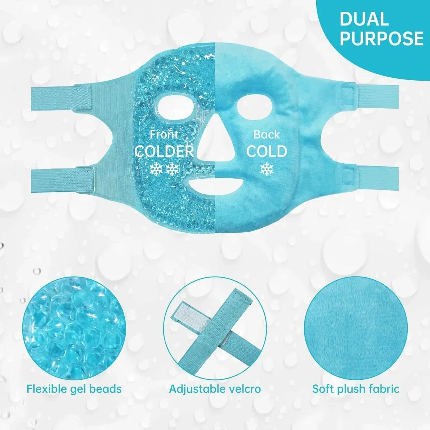 Masque facial complet pour les yeux, - JOUVENCE COREENNE