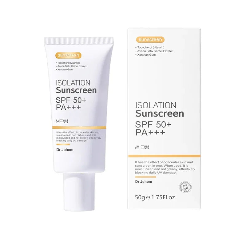 Crème solaire SPF 50+ longue durée et imperméable, hydratante, non collante, résistante aux ultraviolets, pour le visage et le corps - JOUVENCE COREENNE