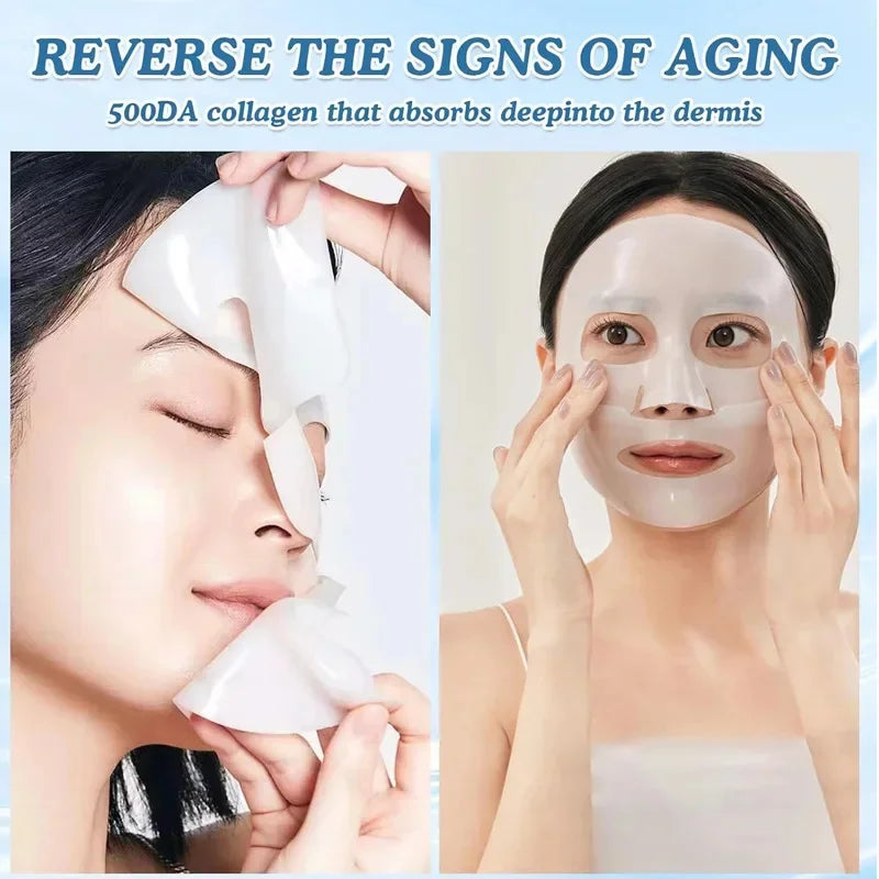 Masque visage bio au collagène, anti-rides, - JOUVENCE COREENNE