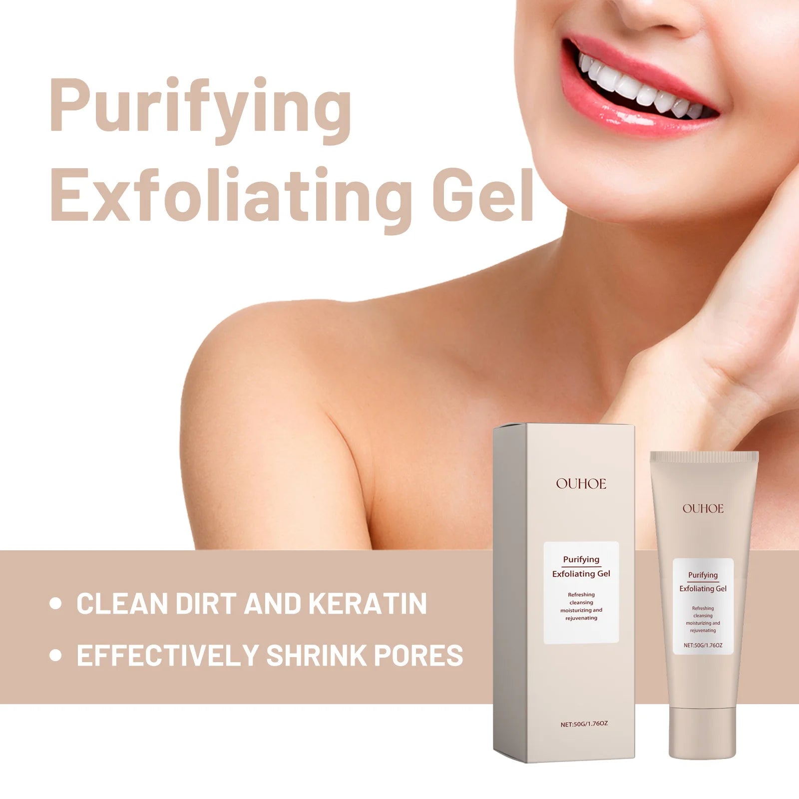 Gel exfoliant Rétrécissement des pores - JOUVENCE COREENNE