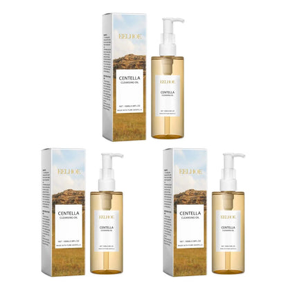 EELHOE Facial Cleansing Oil Centella Asiatica Skin Care for Sensitive Skin Barrier Repair Deep Skin Cleansing Makeup Remover Oil