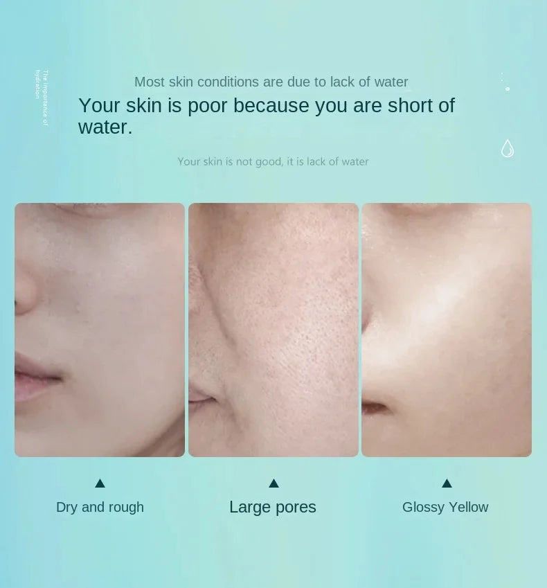 Lot de 12 masques faciaux à l'acide hyaluronique, hydratants, anti-âge, régénérants, blanchissants, à l'aloe vera - JOUVENCE COREENNE