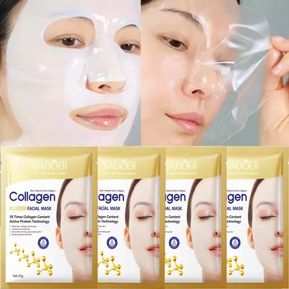 Masque facial anti-rides au collagène - JOUVENCE COREENNE