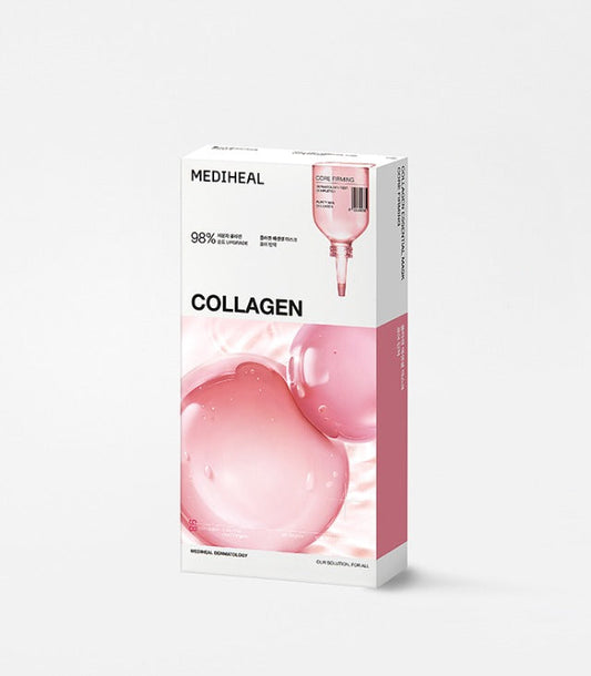 MEDIHEAL Collagen Essential Mask Sheet Core Firming 10P - JOUVENCE COREENNE