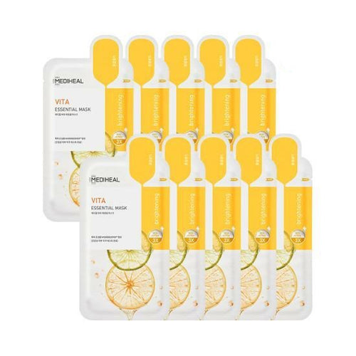 MEDIHEAL Vita Essential Mask Sheet 10P - JOUVENCE COREENNE