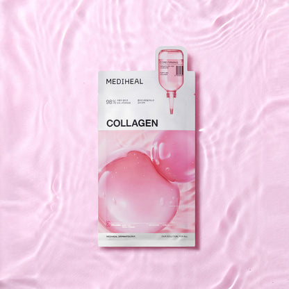 MEDIHEAL Collagen Essential Mask Sheet Core Firming 10P - JOUVENCE COREENNE