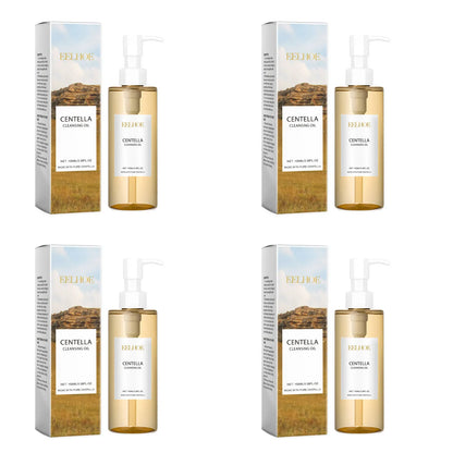 Centella Cleansing Oil Gentle Facial Makeup Remover Vitamin E Moisturizing Face Refresher Cleaning Oil Cleaning Nose Pores - JOUVENCE COREENNE