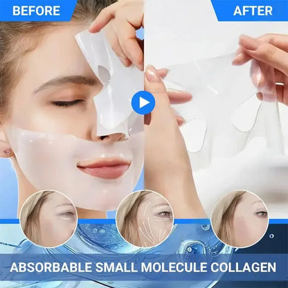 Masque visage bio au collagène, anti-rides, - JOUVENCE COREENNE