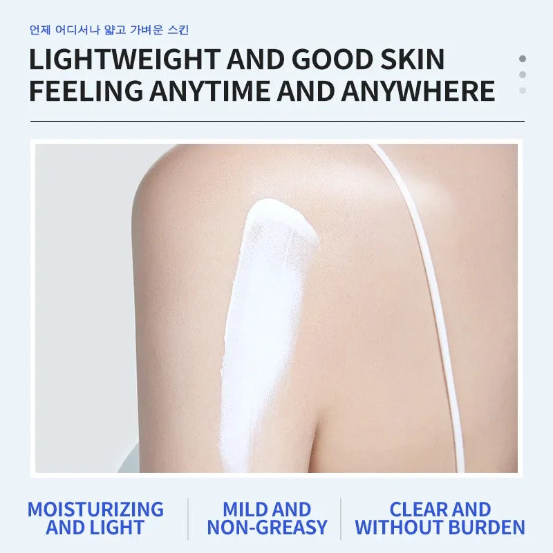 Crème solaire SPF 50+ longue durée et imperméable, hydratante, non collante, résistante aux ultraviolets, pour le visage et le corps - JOUVENCE COREENNE