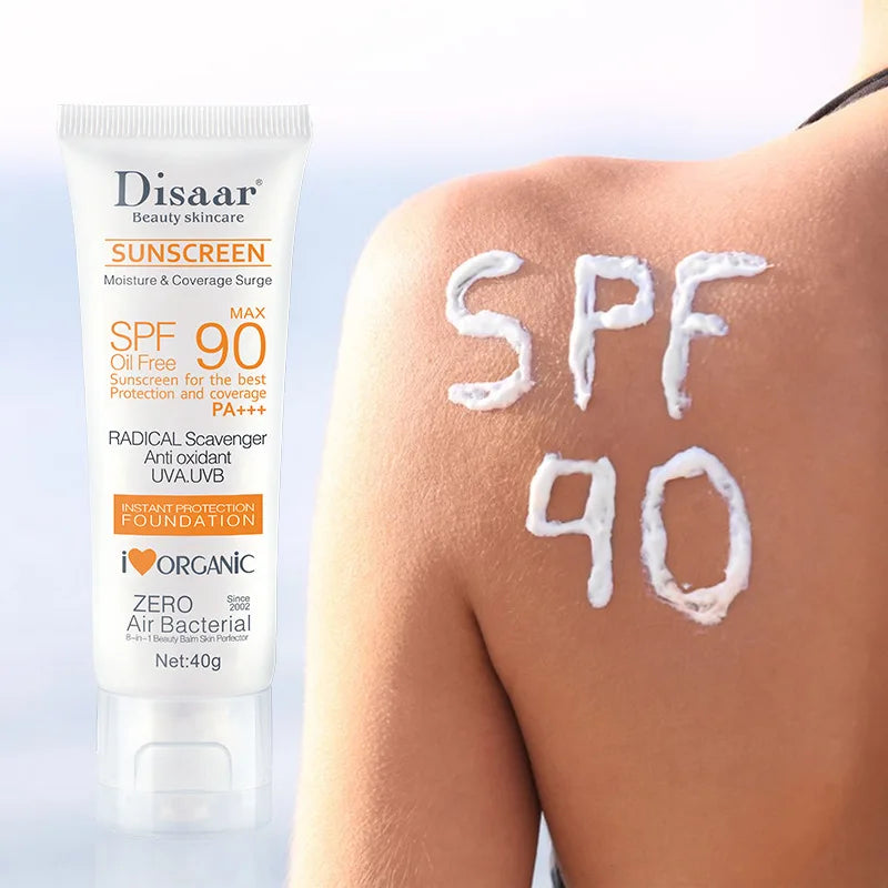 Facial Body Sunscreen Waterproof SPF 90+UV Sun Cream Sunblock Skin Protective Cream Anti Sun Facial Seaside Protection Cream - JOUVENCE COREENNE