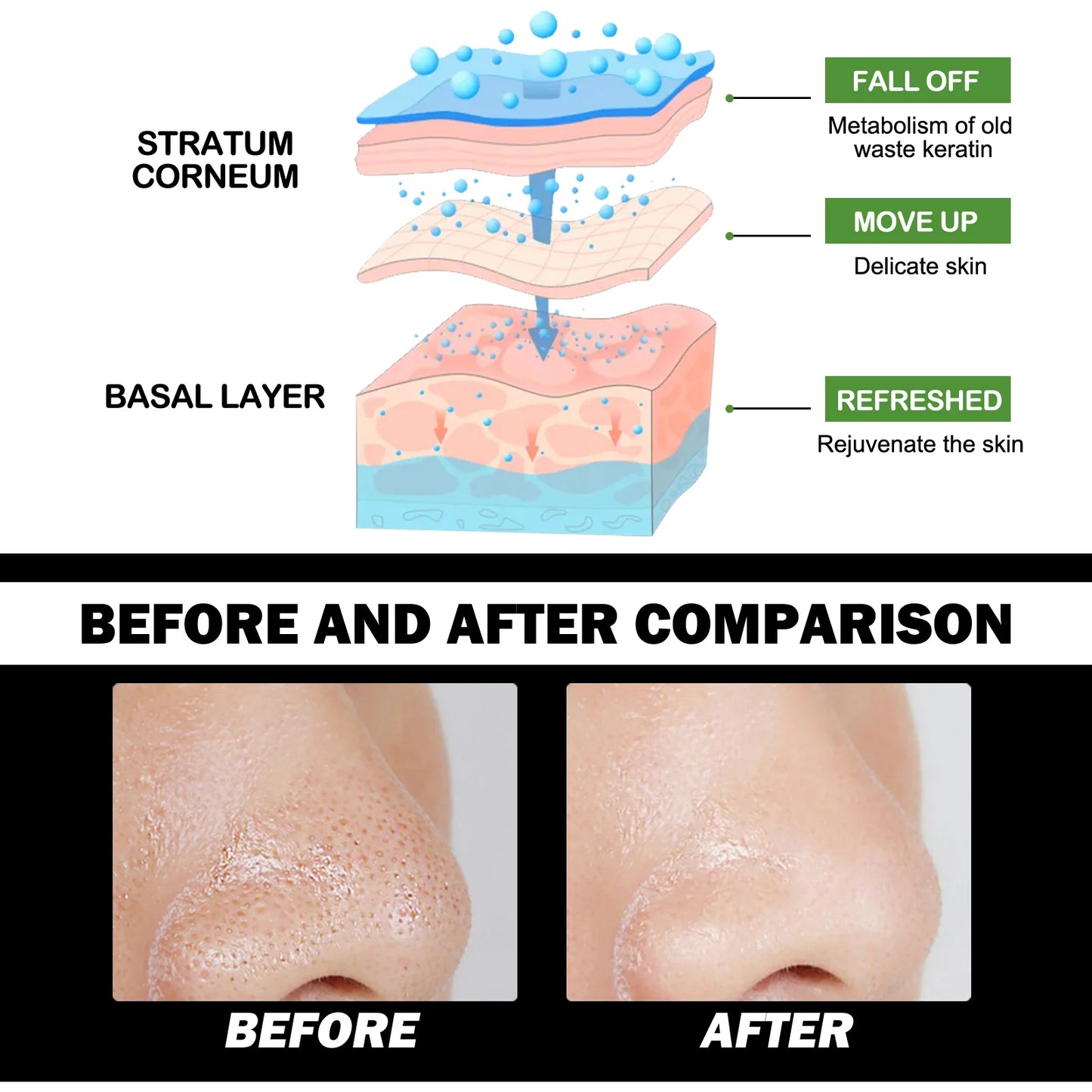 Masque anti-points noirs au charbon de bambou EELHOE - JOUVENCE COREENNE