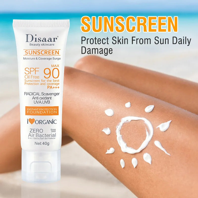 Facial Body Sunscreen Waterproof SPF 90+UV Sun Cream Sunblock Skin Protective Cream Anti Sun Facial Seaside Protection Cream - JOUVENCE COREENNE
