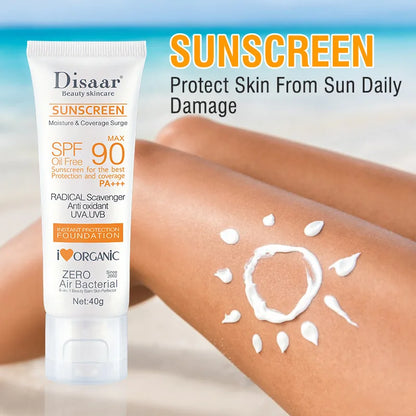 Facial Body Sunscreen Waterproof SPF 90+UV Sun Cream Sunblock Skin Protective Cream Anti Sun Facial Seaside Protection Cream - JOUVENCE COREENNE