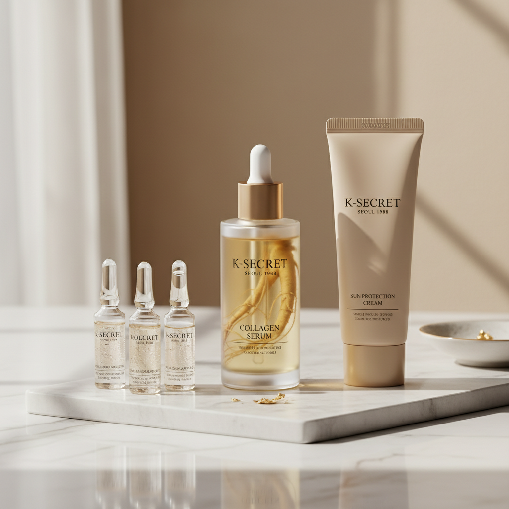Pack Anti-Âge Collagène K-Secret Seoul 1988 - Routine Complète - JOUVENCE COREENNE
